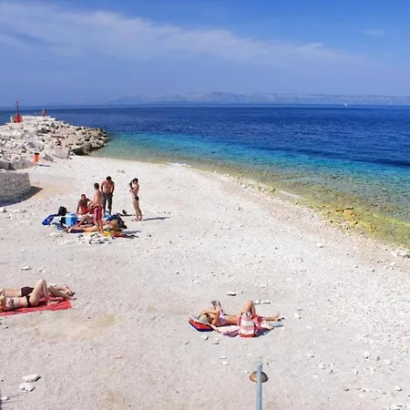 Dionis Lovely Beachfront House In Prigradica, Korcula Island