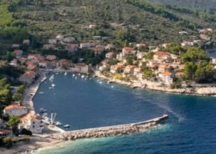 度假居 Dionis Lovely Beachfront House In Prigradica, Korcula Island *